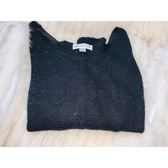 Wildfox Knit Sweater in black size XS - Picture 4 of 8